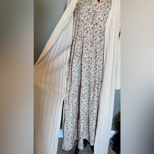 Umgee Open Front ribbed Knit long Cardigan Sweater